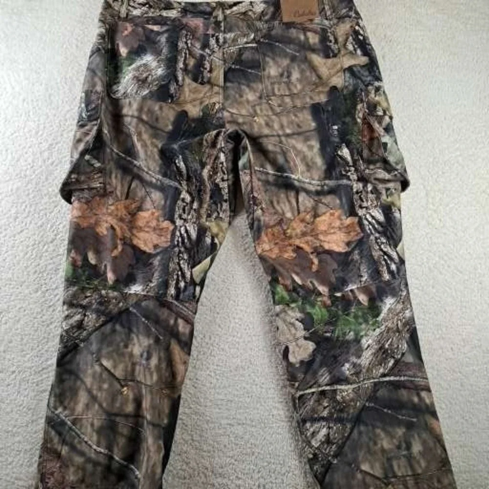 Cabela's Mossy Oak Camouflage‎ Hunting Cargo Pants Men's 38 Regular Polyester